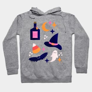 Pink and purple Halloween essentials Hoodie